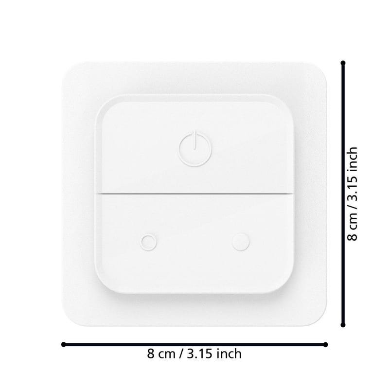 Väggströmställare Connect - 8 cm - Belysning & el - Belysningstillbehör - Lampupphängning & lampsladd