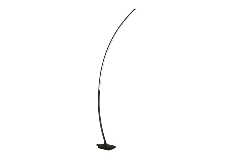 Solo LED lattivalaisin mattsvart, Matt svart