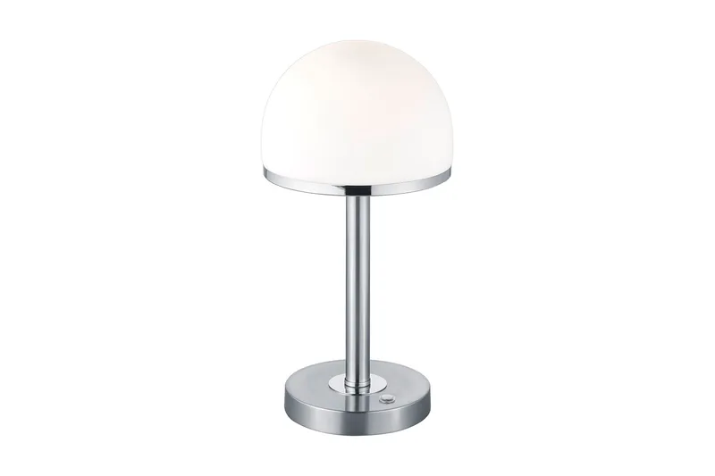 Berlin LED Bordslampa borstad stål, Vit