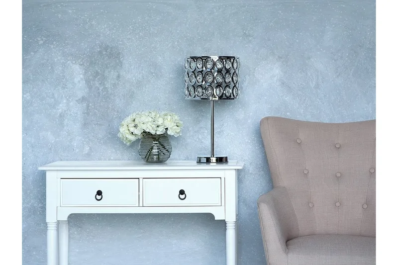 Tenna Bordslampa 25 cm, Silver