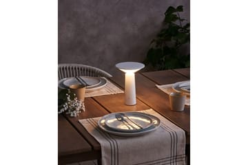 Bukada LED Bordslampa 19 cm - Vit - Belysning & el - Inomhusbelysning & lampor - Bordslampor