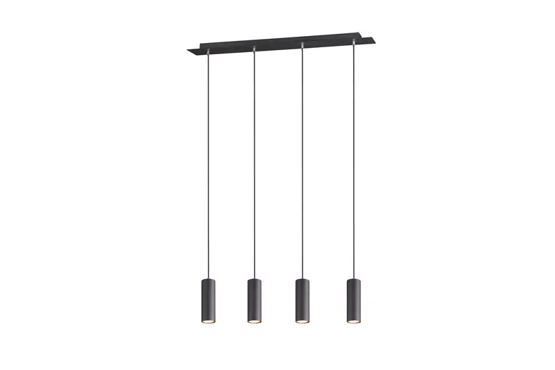 Marley Taklampa 4L GU10 mattsvart, Matt svart