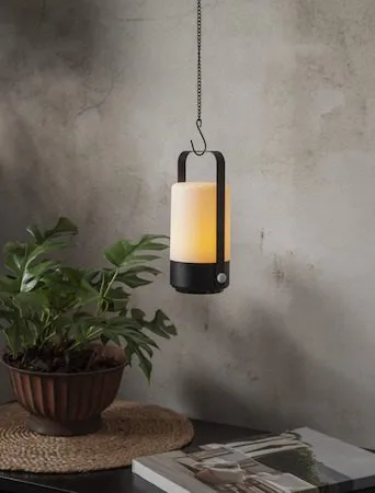 Flame Lantern Lykta 10 cm - svart - Belysning & el - Inomhusbelysning & lampor - Dekorationsbelysning
