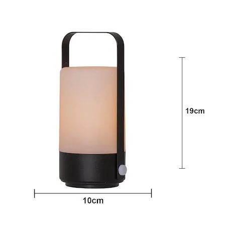 Flame Lantern Lykta 10 cm - svart - Belysning & el - Inomhusbelysning & lampor - Dekorationsbelysning