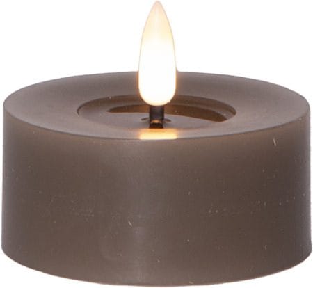 Flamme Flow LED Värmeljus 2-pack 7 cm - mullvad - Belysning & el - Inomhusbelysning & lampor - Dekorationsbelysning