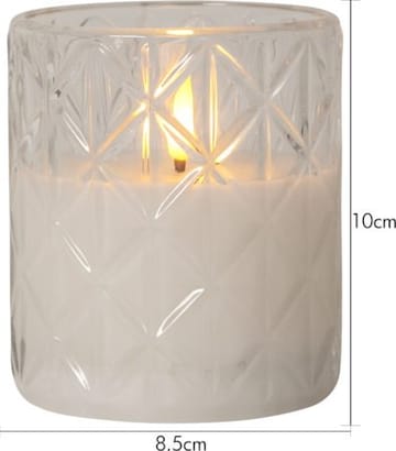 Flamme Romb LED Ljus 8.5 cm - transparent - Belysning & el - Inomhusbelysning & lampor - Dekorationsbelysning