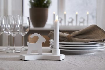 Flamme Rustic LED Antikljus 2-pack 15 cm - vit - Belysning & el - Inomhusbelysning & lampor - Dekorationsbelysning