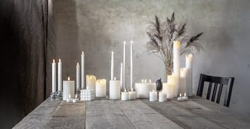 Flamme Rustic LED Antikljus 4-pack 28,5 cm - vit - Belysning & el - Inomhusbelysning & lampor - Dekorationsbelysning