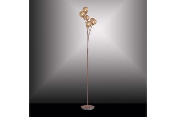 Sheree Golvlampa - Orange/Koppar - Belysning & el - Inomhusbelysning & lampor - Golvlampa - Femarmad golvlampa