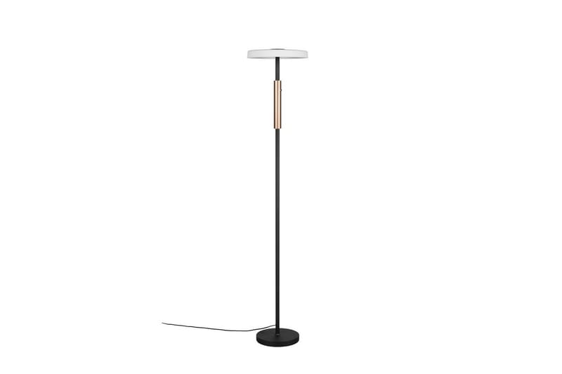 Golvlampa TRIO Celeste Mattsvart/vit/kaffebrun - Mattsvart/vit/kaffebrun - Belysning & el - Inomhusbelysning & lampor - Sovrumslampa