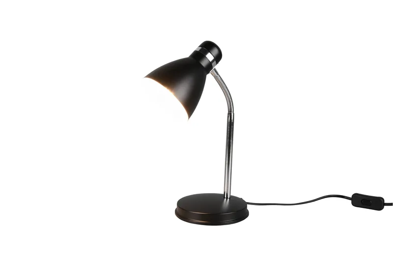 Harvey Bordslampa E27 mattsvart, Matt svart