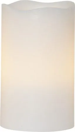 May LED Blockljus 3-pack 7.5 cm - marmorerad vit - Belysning & el - Inomhusbelysning & lampor - Dekorationsbelysning