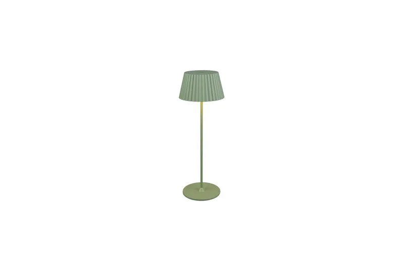 Bordslampa TRIO Suarez Pistage grön, Pistage grön
