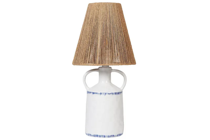 Diametro Bordslampa 51 cm E27, Vit/Natur