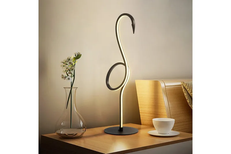Flamingo Elstead Lighting Bordslampa - Black - Belysning & el - Inomhusbelysning & lampor - Sänglampor & nattduksbordslampa - Sänglampa bord