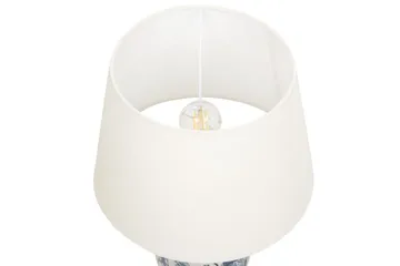 Virhal Bordslampa 54 cm E27 - Vit/Blå - Belysning & el - Inomhusbelysning & lampor - Sänglampor & nattduksbordslampa - Sänglampa bord