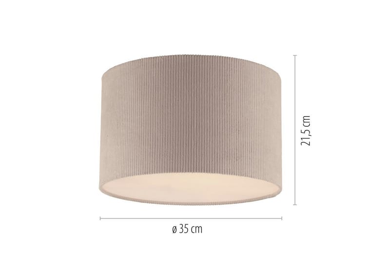 Duro Just Light Taklampa - Beige - Belysning & el - Inomhusbelysning & lampor - Sovrumslampa - Taklampa sovrum