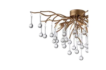 Istapp Paul Neuhaus Taklampa - Brass - Belysning & el - Inomhusbelysning & lampor - Sovrumslampa - Taklampa sovrum