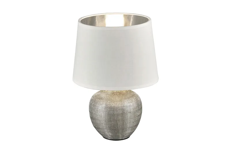 Luxor Bordslampa 26cm E27 silver, silver