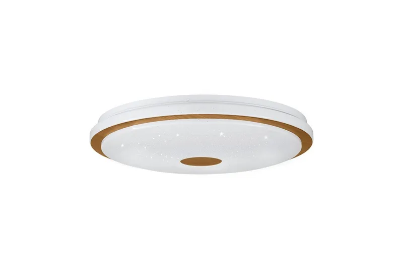 Taklampa Eglo Lanciano 1 480 mm, Vit/Brun