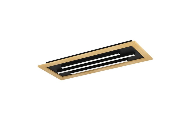 Taklampa Eglo Tirrenara 780x305 mm, Svart/Brun