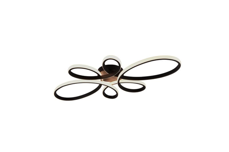 Taklampa TRIO Fly 83 cm, Mattsvart - 83 cm, Mattsvart - Belysning & el - Inomhusbelysning & lampor - Sovrumslampa - Taklampa sovrum