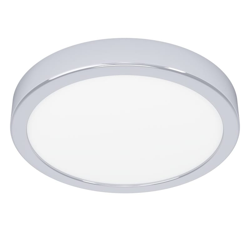 Utanpåliggande lampa Fueva Rund, Krom