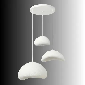Dasina Pendellampa - Vit - Belysning & el - Inomhusbelysning & lampor - Taklampa & takbelysning - Kristallkrona & takkrona