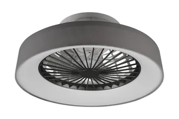Farsund LED tak/ vägg fläkt grå - Grå - Belysning & el - Inomhusbelysning & lampor - Taklampa & takbelysning - Plafond