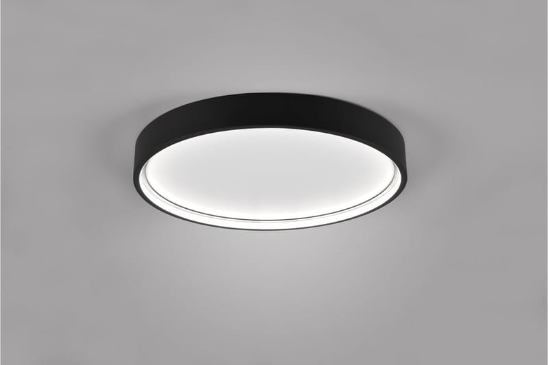 Doha LED Plafond 45 cm mattsvart, Matt svart