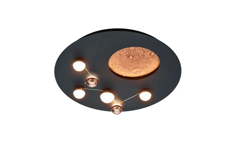 Zodiac LED Plafond mattsvart, Matt svart