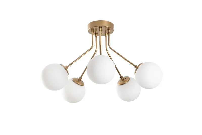 Taklampa Orion Gold, Guld