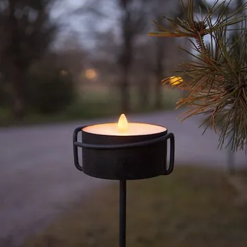 Torch Candle LED Ljus 10.5 cm - svart - Belysning & el - Inomhusbelysning & lampor - Dekorationsbelysning