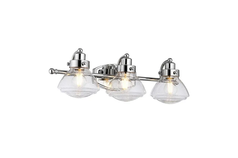 Lärd Quoizel Vägglampa, Chrome