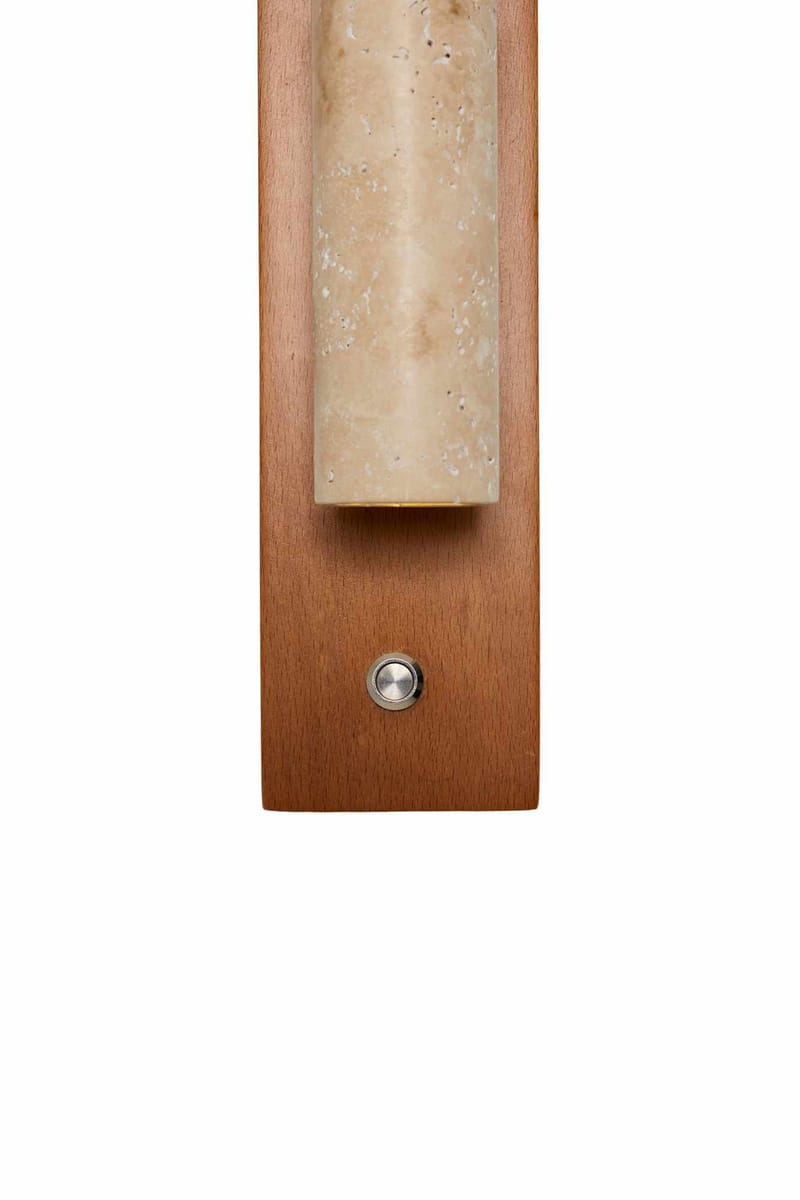 Orvyn Vägglampa 13 cm - Beige Ek - Belysning & el - Inomhusbelysning & lampor - Vägglampa