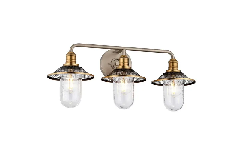 Rigby Hinkley Vägglampa, Silver||Brass