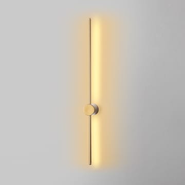 Vägglampa Glavo 91 cm - Guld - Belysning & el - Inomhusbelysning & lampor - Vägglampa