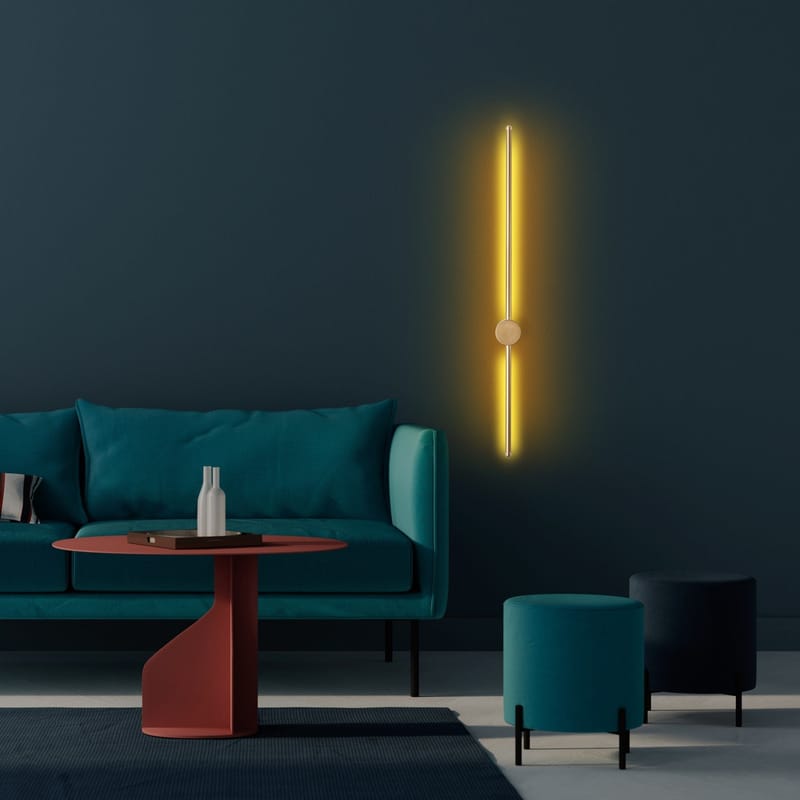 Vägglampa Glavo 91 cm - Guld - Belysning & el - Inomhusbelysning & lampor - Vägglampa
