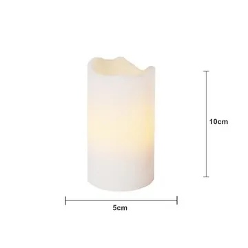 Advent LED Blockljus 4-pack 5 cm - vit - Belysning & el - Inomhusbelysning & lampor - Dekorationsbelysning