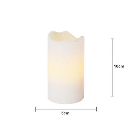 Advent LED Blockljus 4-pack 5 cm - vit - Belysning & el - Inomhusbelysning & lampor - Dekorationsbelysning