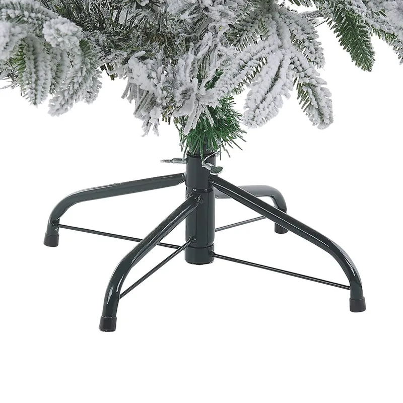 Bassie Liten Snöig Plastgran 120 cm - Vit|Grön - Inredning - Julpynt & helgdekoration - Julpynt & juldekoration - Plastgran