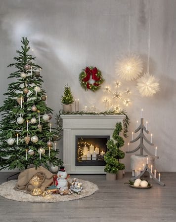 Flamme Julgransbelysning - vit och grön - Belysning & el - Julbelysning - Julgransbelysning