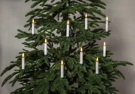 Flamme Julgransbelysning - vit och grön - Belysning & el - Julbelysning - Julgransbelysning