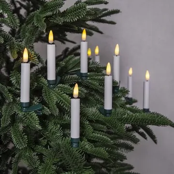 Flamme Julgransbelysning - vit och grön - Belysning & el - Julbelysning - Julgransbelysning