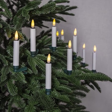 Flamme Julgransbelysning - vit och grön - Belysning & el - Julbelysning - Julgransbelysning