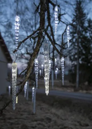 Gelido Istappsslinga - transparent - Belysning & el - Julbelysning - Julbelysning utomhus
