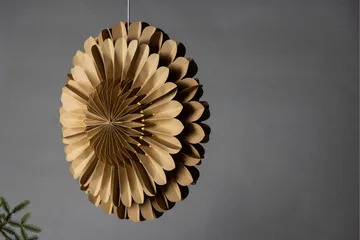 Järvsön Adventsstjärna / Jullampa 60 cm - Brun - Belysning & el - Julbelysning - Jullampor