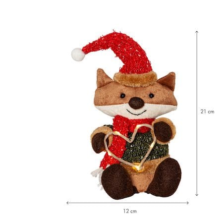 Joylight Dekorationsfigur 12 cm - brun - Belysning & el - Julbelysning - Övrig julbelysning