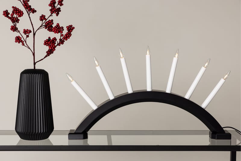 Kebnekaise Ljusstake - Svart - Belysning & el - Julbelysning - Jullampor