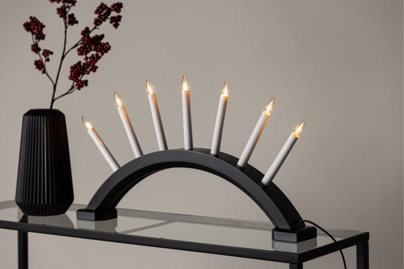 Kebnekaise Ljusstake - Svart - Belysning & el - Julbelysning - Jullampor